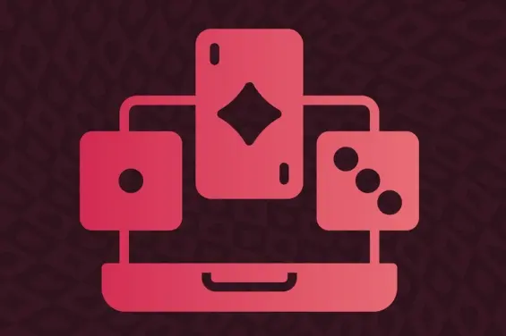 Aktenkoffer-Symbol, das die verschiedenen Online-Casino-Optionen für Spieler darstellt.