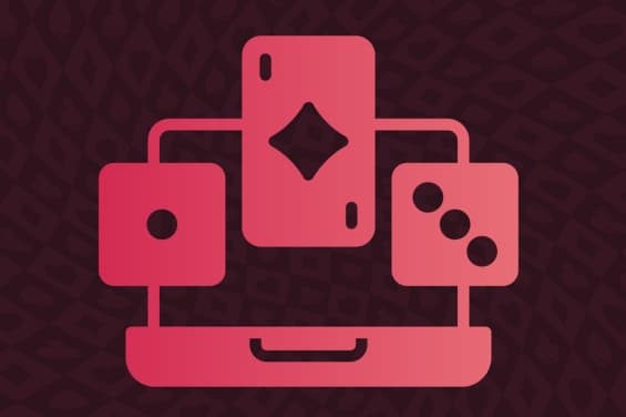 Card games icon representing game restrictions and bet limits