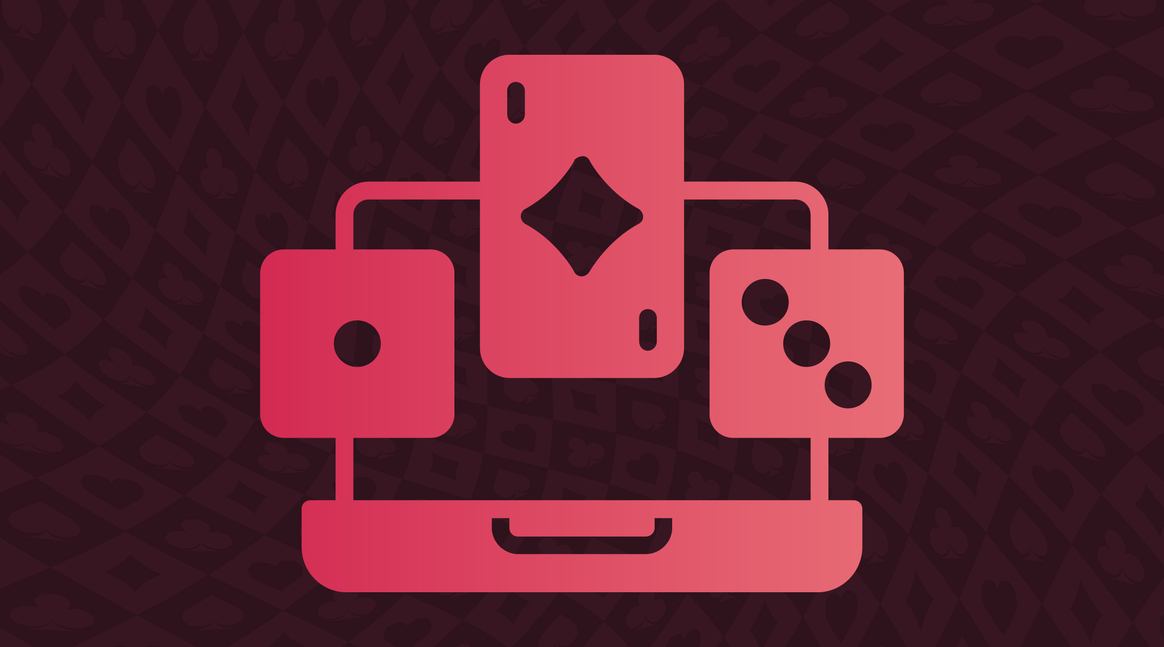 Card games icon representing the casino's games availability